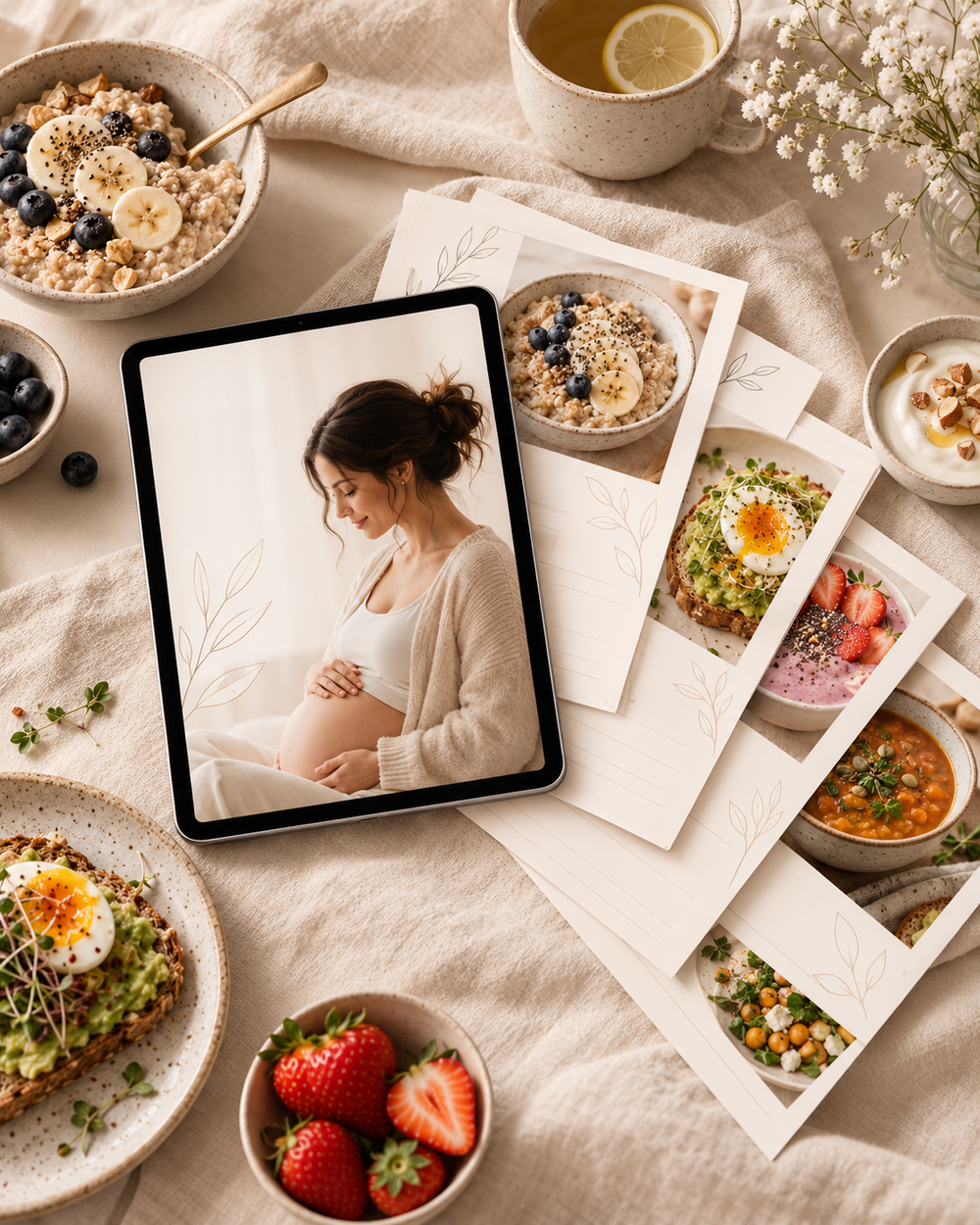 Ebook Priprema za porođaj na tabletu
